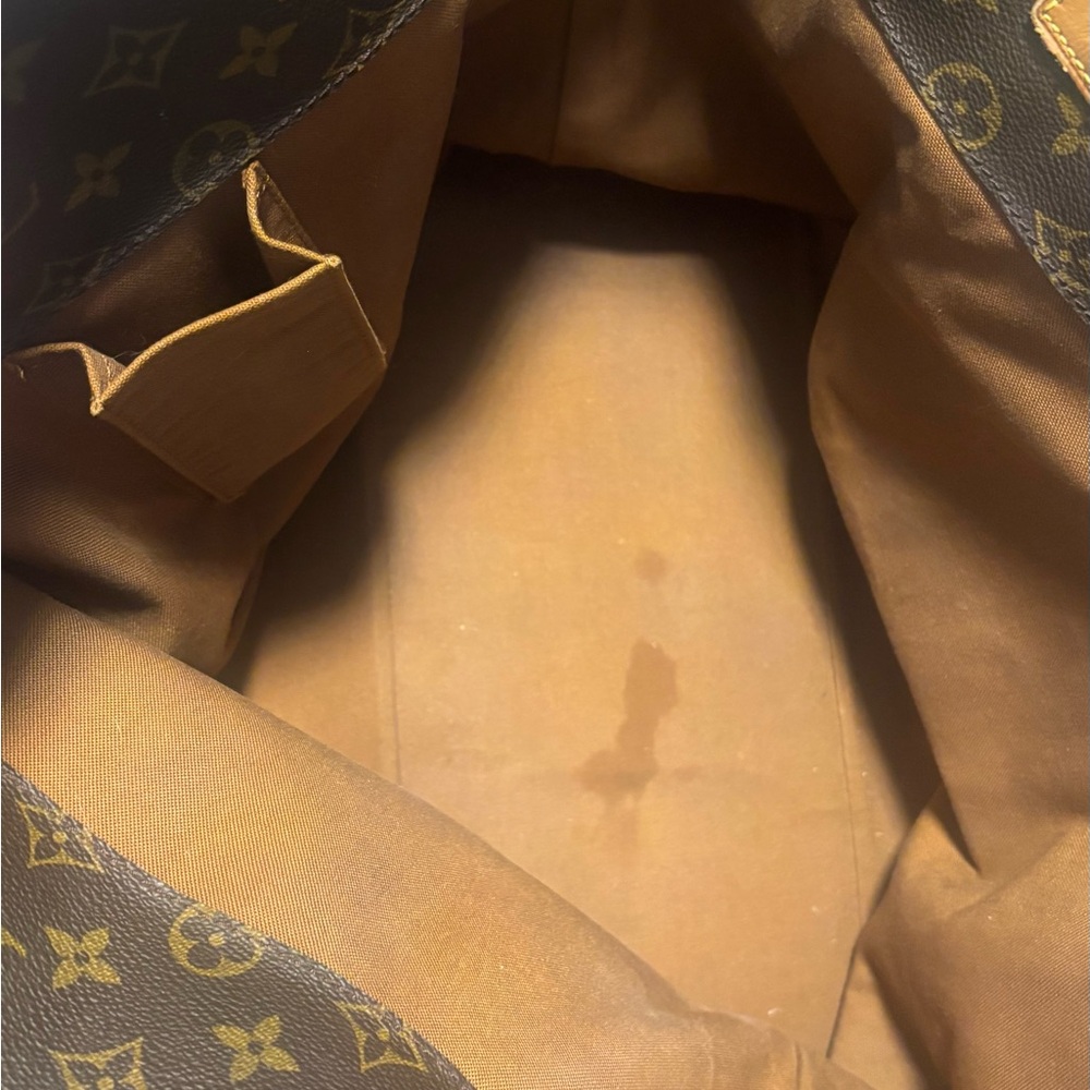 Louis Vuitton Monogram Canvas Tote with Vachetta Trim - Brown/Tan - Picture 4 of 10